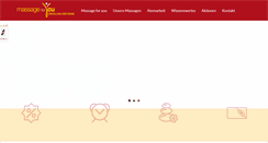 Desktop Screenshot of massageforyou.at